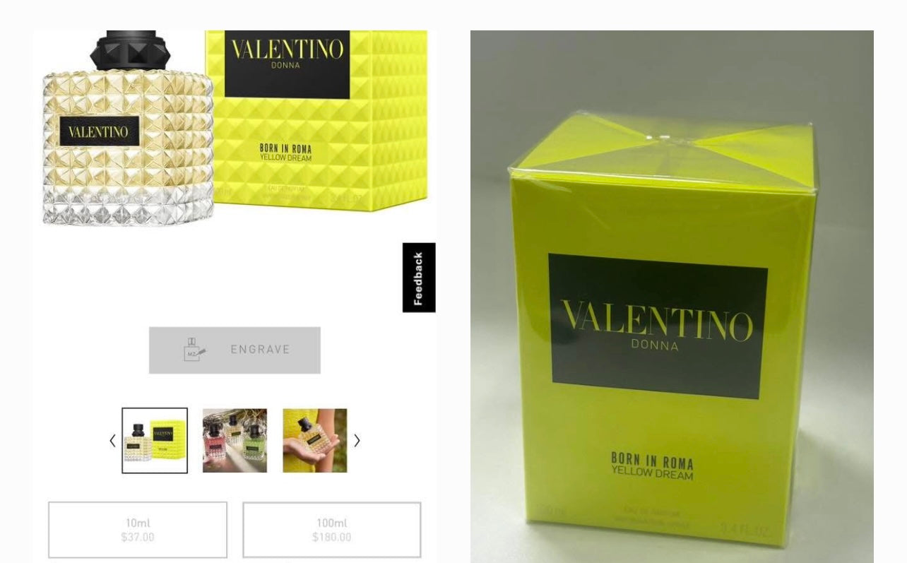 10ml VALENTINO BORN IN ROMA YELLOW DREAM