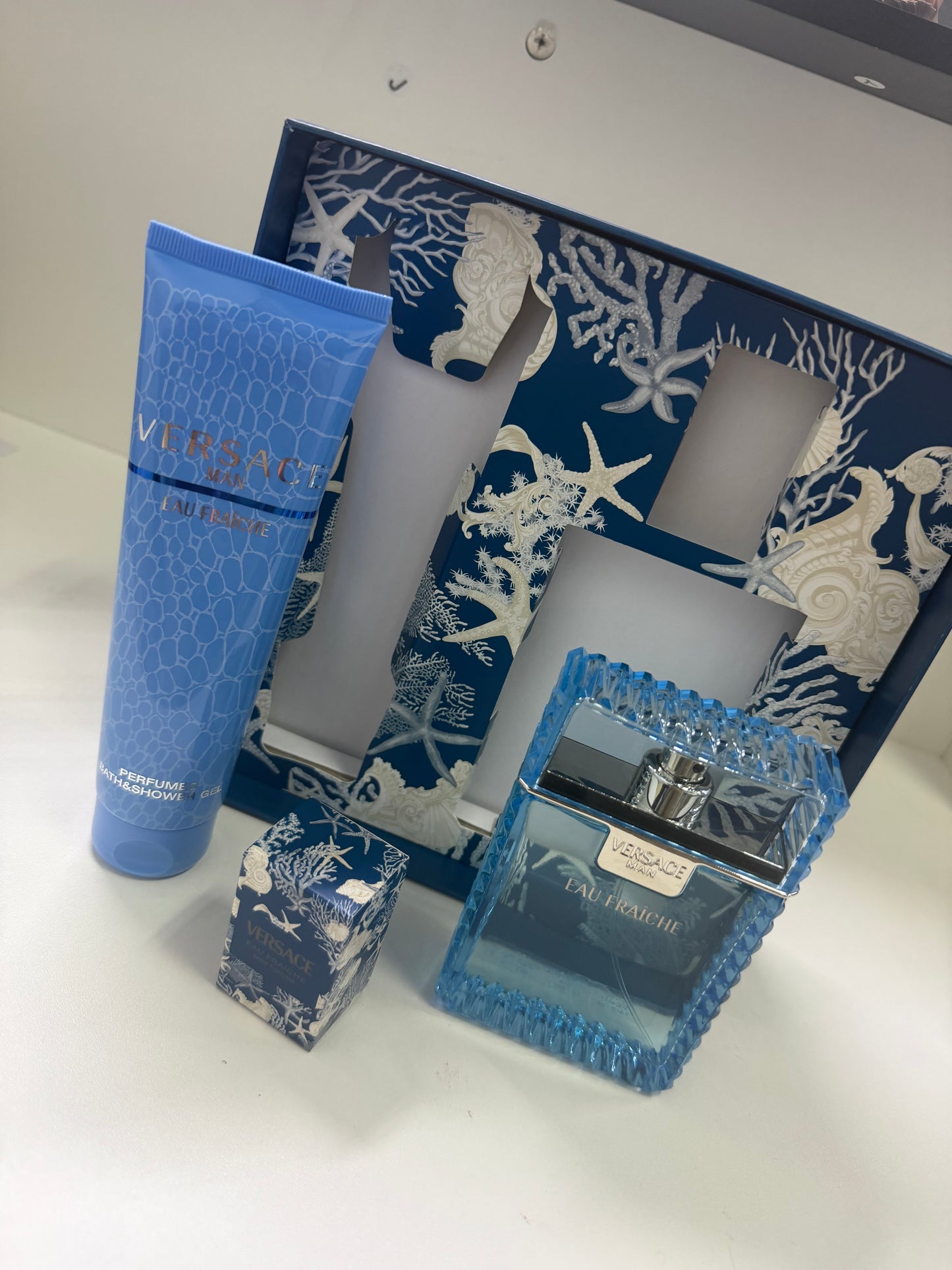 VERSACE EUA FRAiCHE  pour homme 3pc set