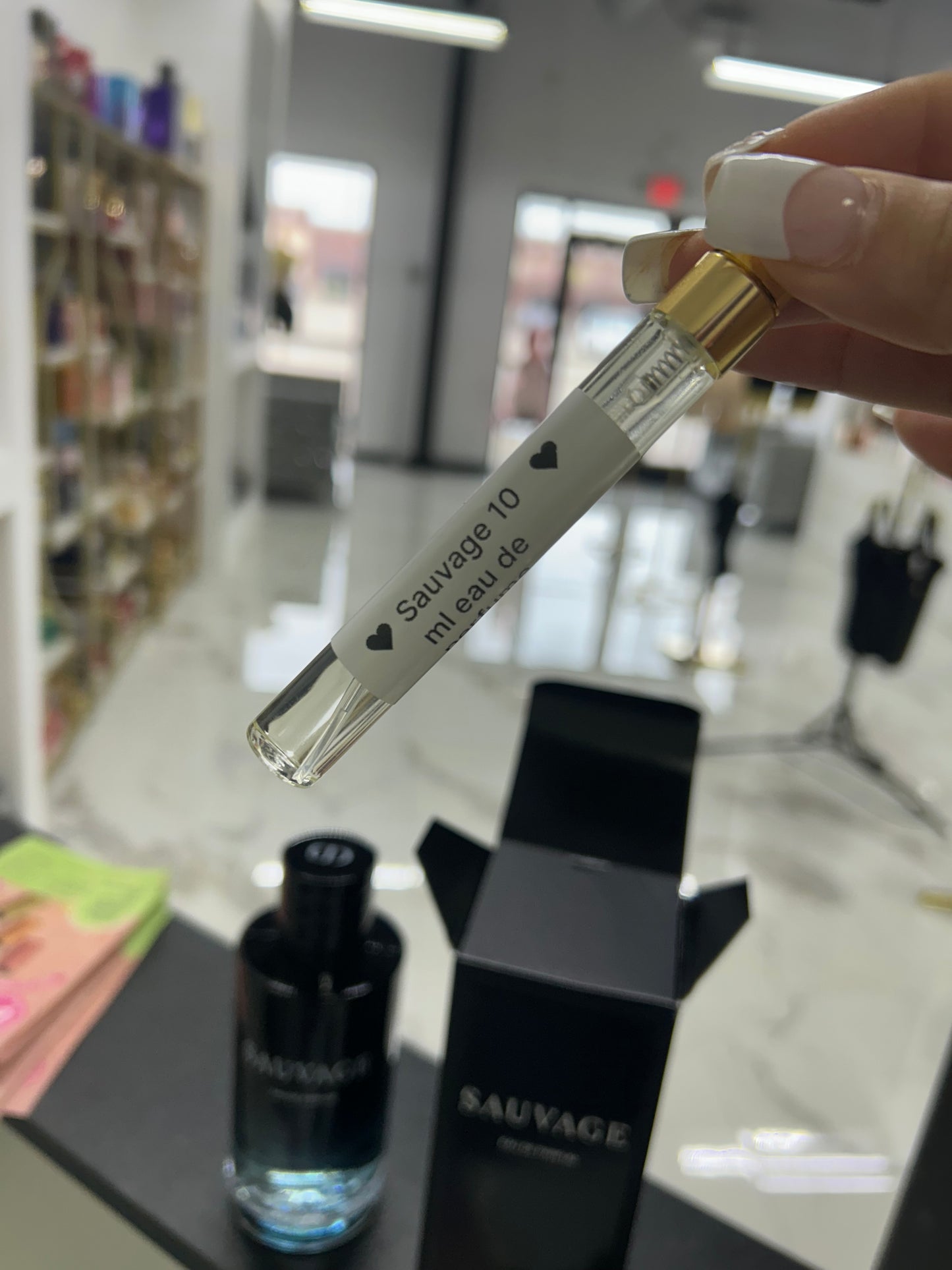 10ml Sauvage Dior eau de perfume