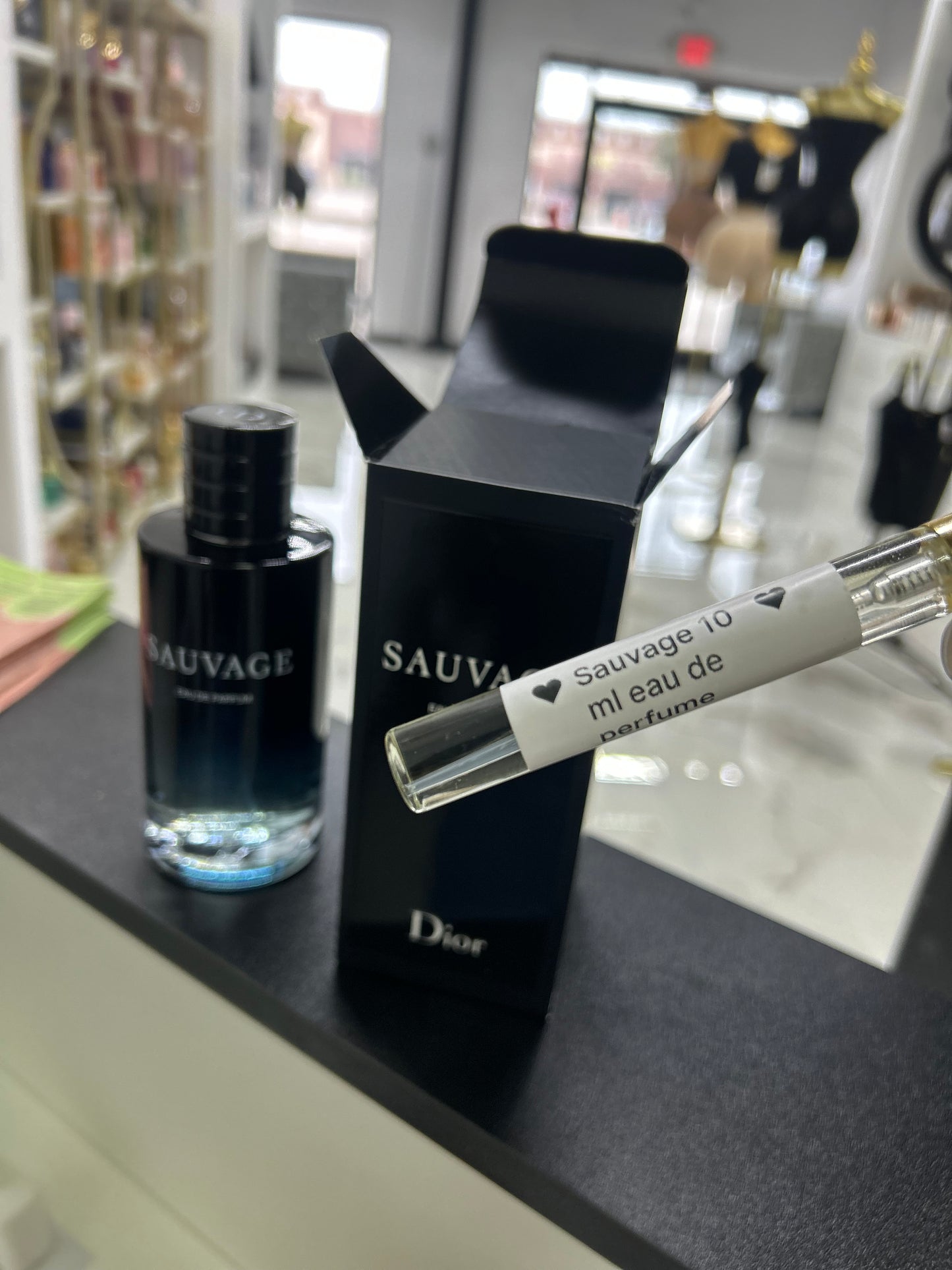 10ml Sauvage Dior eau de perfume