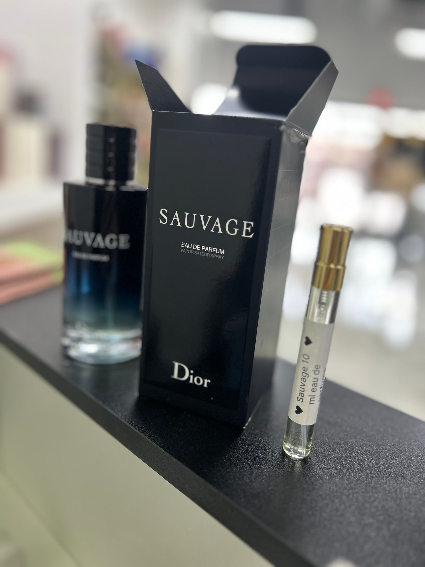 10ml Sauvage Dior eau de perfume
