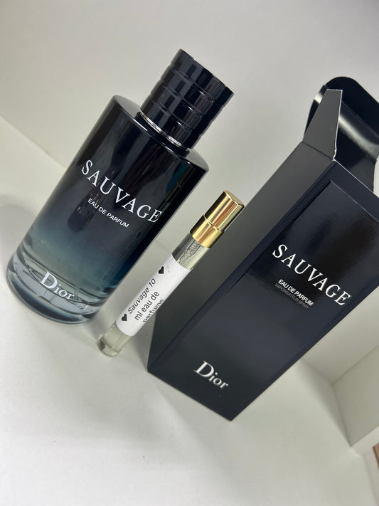 10ml Sauvage Dior eau de perfume