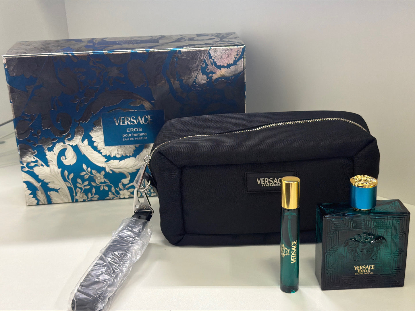 Versace eau de parfum set  100ml and travel Size 20ml