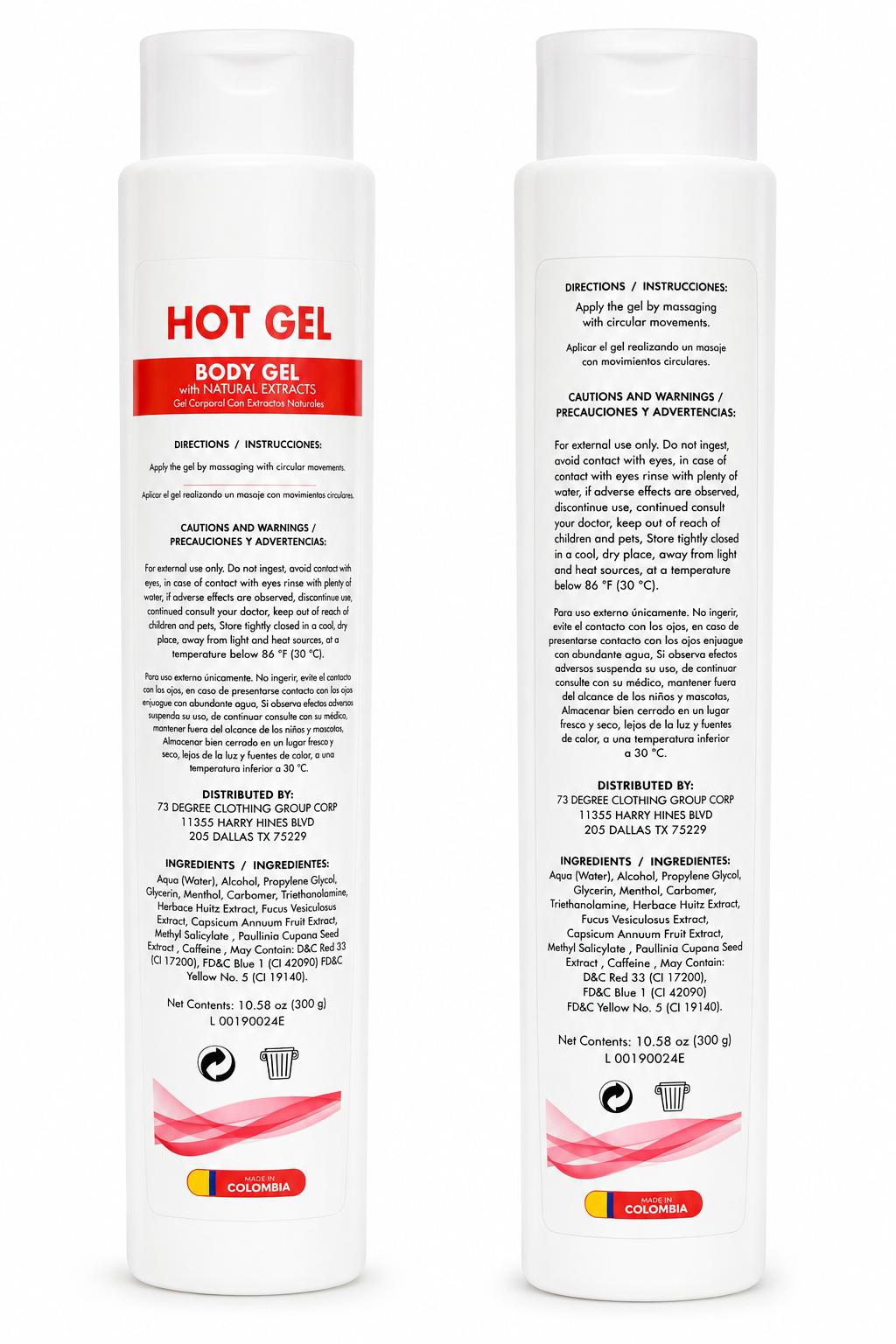 Body Wrap Kit - Hot Gel + Wrap Film