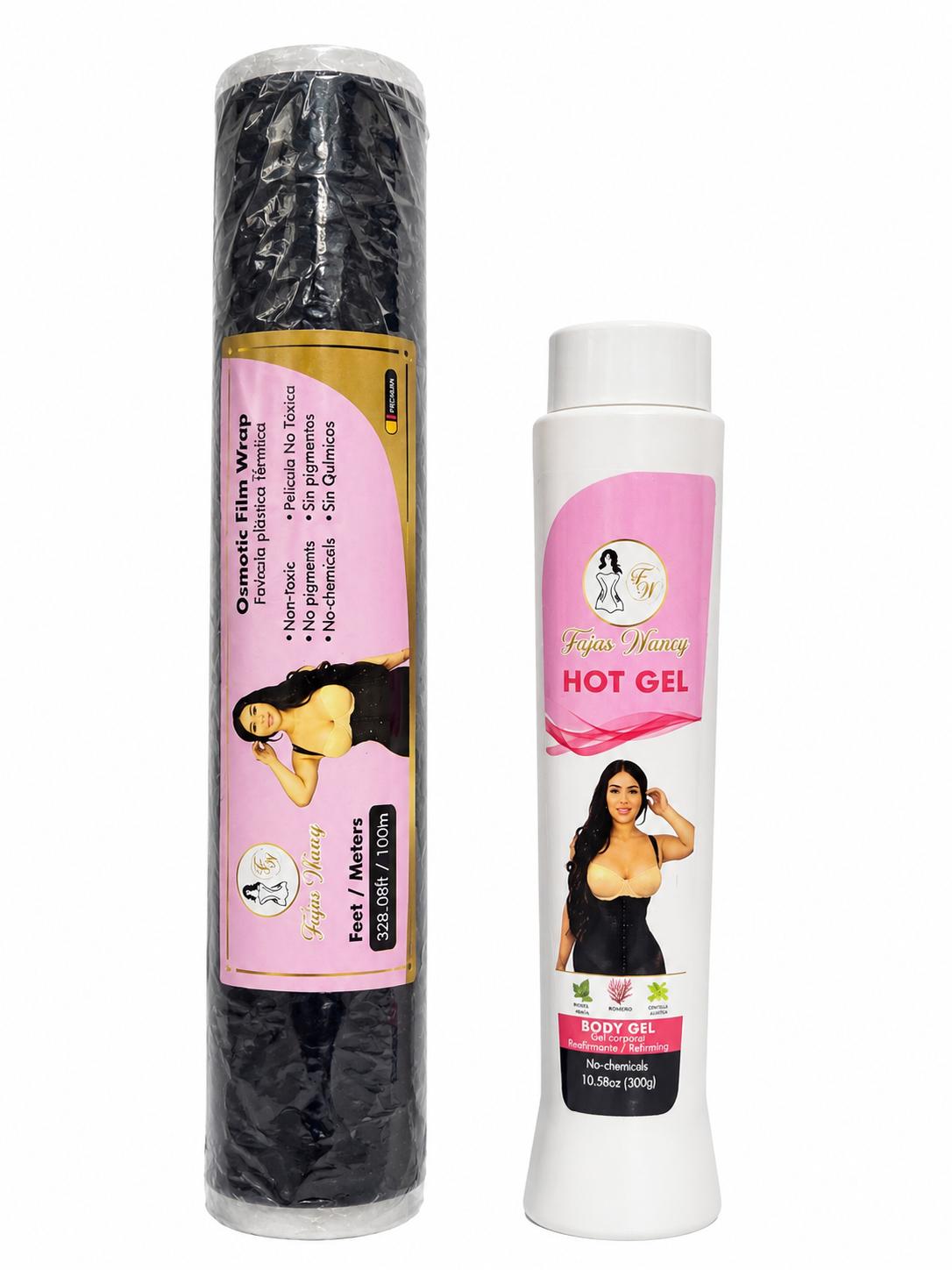 Body Wrap Kit - Hot Gel + Wrap Film